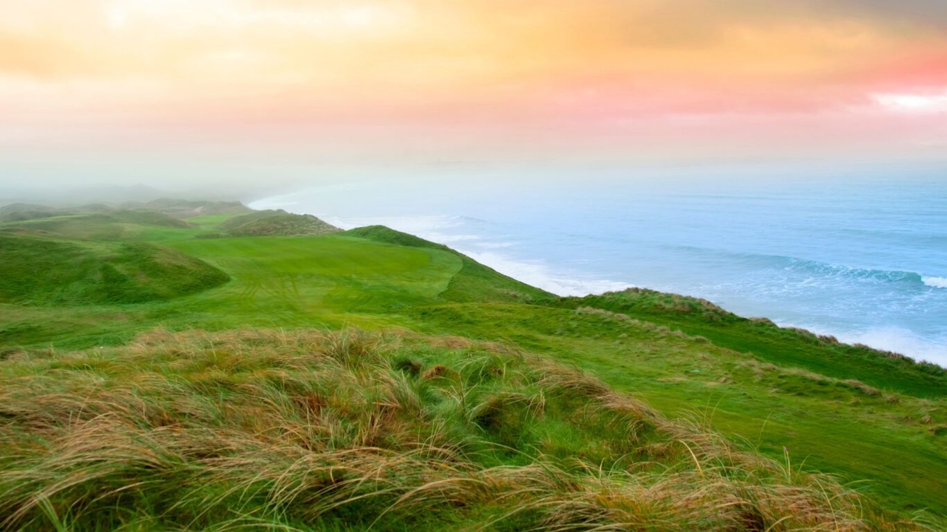 Ballybunion golf course by the sea